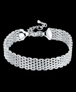 Nuevas Pulseras exquisitas de plata esterlina 925 para mujeres