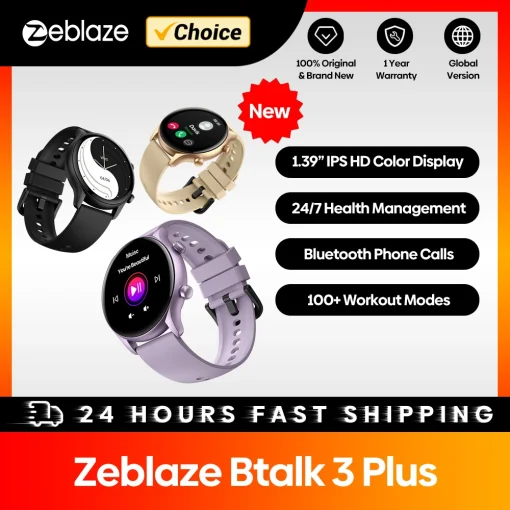 Nuevo Zeblaze Btalk 3 Plus