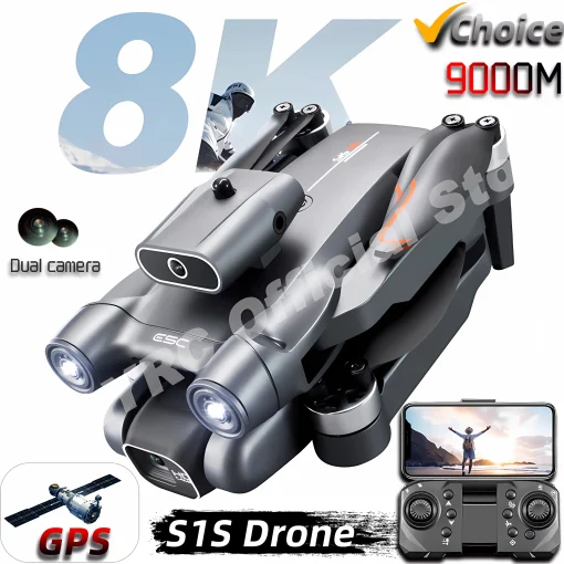 Nuevo dron Mini S1S 2024 8K