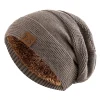 Nuevos Gorros de Invierno Unisex Holgados con Forro de Piel