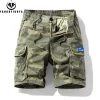 Nuevos Shorts camuflaje de verano para hombre