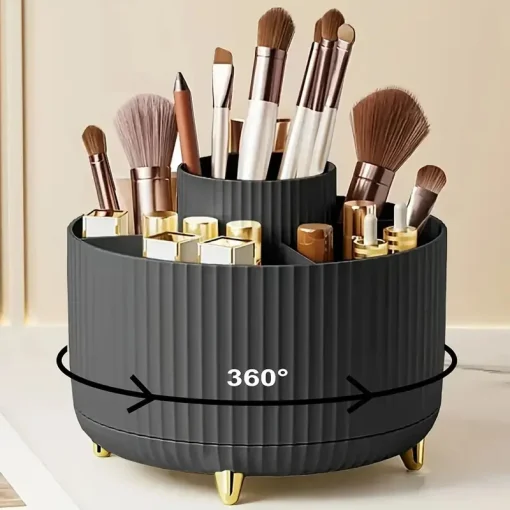 Organizador de Brochas de Maquillaje 5 Espacios