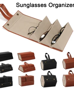 Organizador de gafas portátil