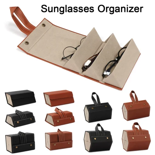 Organizador de gafas portátil