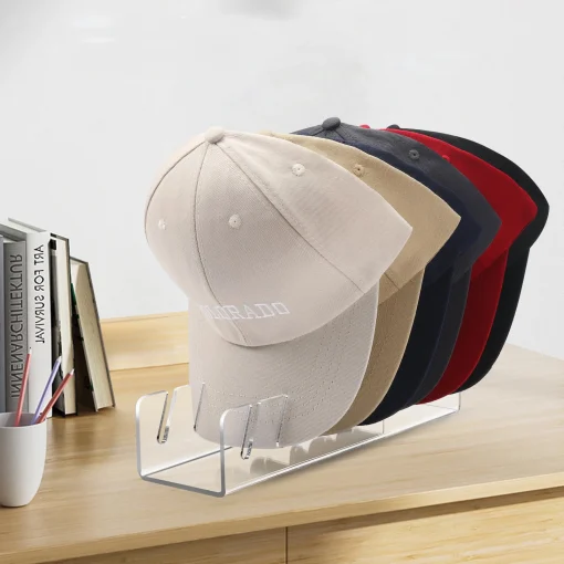 Organizador para gorras de acrílico