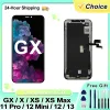 Pantalla AMOLED GX AAA+ para iPhone X XS Max XR 11 12 Pro Max