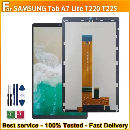 Pantalla LCD 100% Test Samsung Galaxy Tab A7 Lite 2021