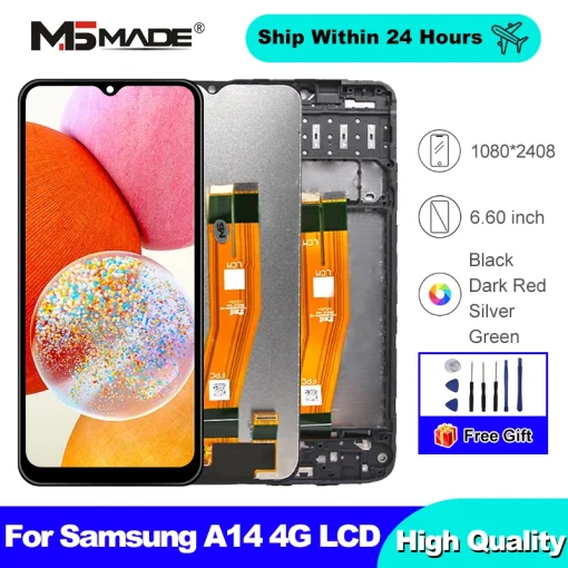 Pantalla LCD 6.6 IPS táctil CHOICE para Samsung Galaxy A14 4G