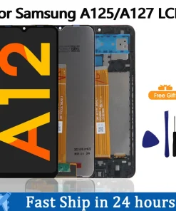 Pantalla LCD de 6,5 A12 para Samsung Galaxy A12