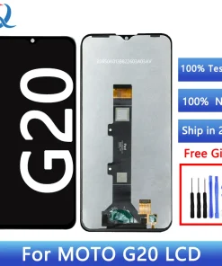 Pantalla LCD y digitalizador táctiles para Motorola G20