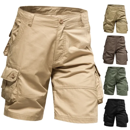 Pantalón corto holgado de verano para hombre