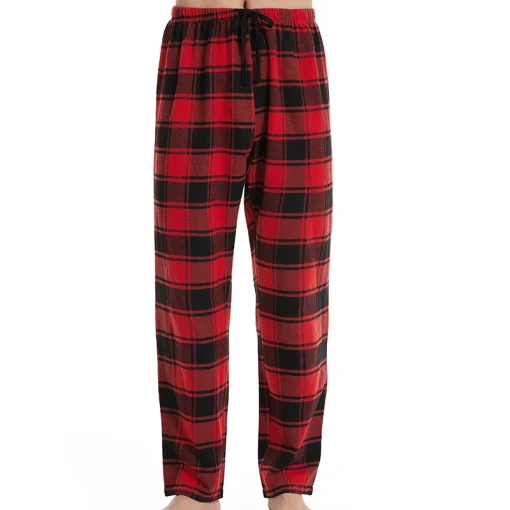 Pantalón de pijama cuadros casual de moda