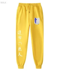 Pantalón informal de anime para hombre 2024