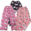 Pantalón pijama mujer Hello Kitty algodón suelto