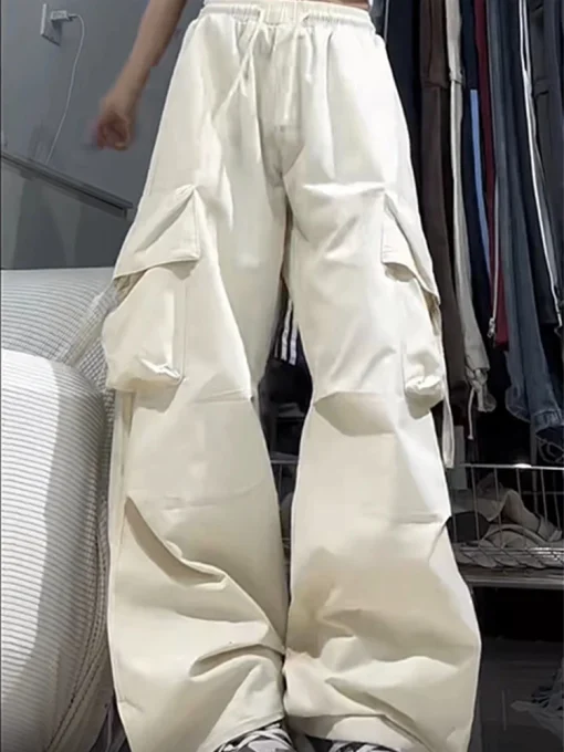 Pantalones Cargo para Mujer de Estilo Y2K