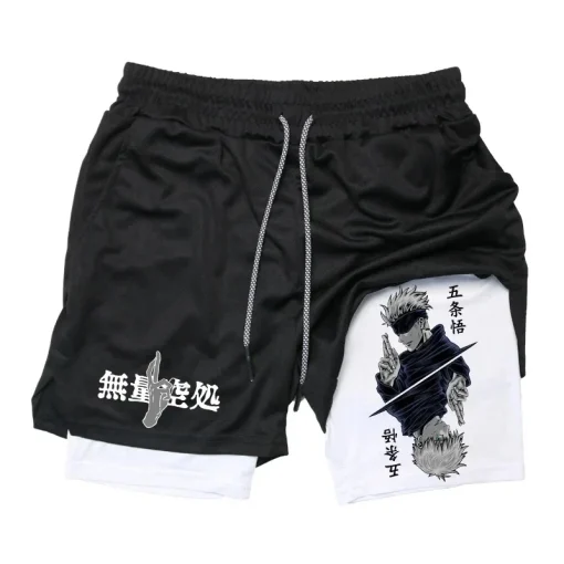 Pantalones Cortos Deportivos para Hombre de Jujutsu Kaisen