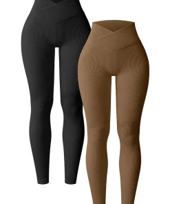 Pantalones Yoga Mujer Invierno Cintura Alta