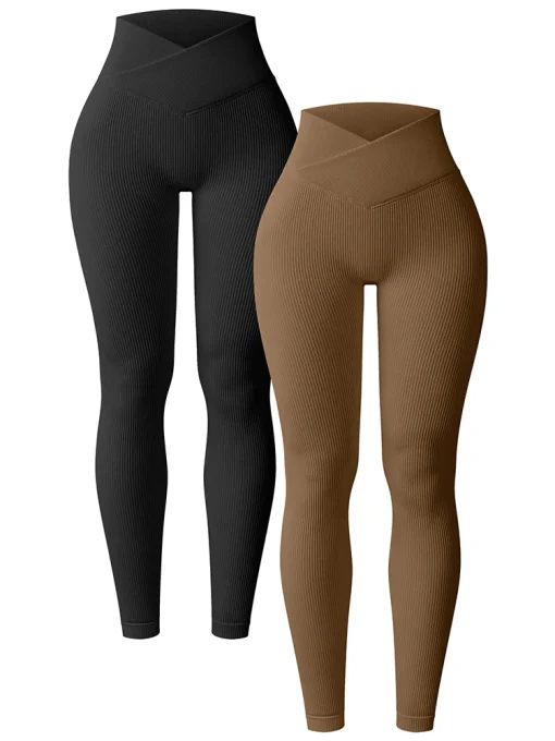 Pantalones Yoga Mujer Invierno Cintura Alta