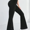 Pantalones acampanados de mujer