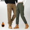 Pantalones cálidos de vellón grueso JNLN