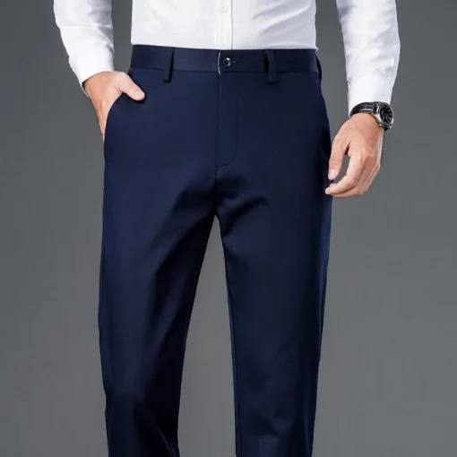 Pantalones casual de vestir ligeros para hombre