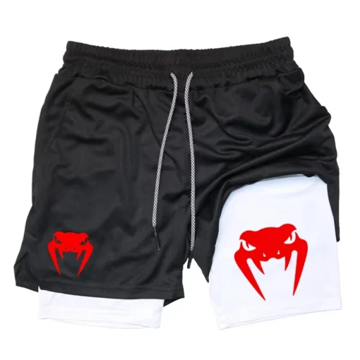 Pantalones cortos MMA de compresión para hombre