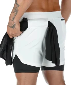 Pantalones cortos deportivos de running para hombre