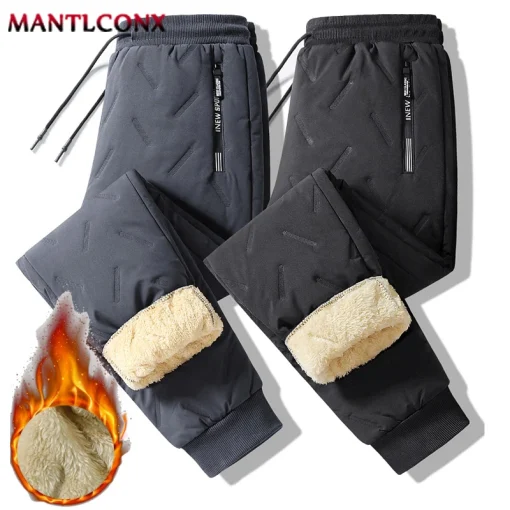 Pantalones de invierno térmicos nuevos de forro polar