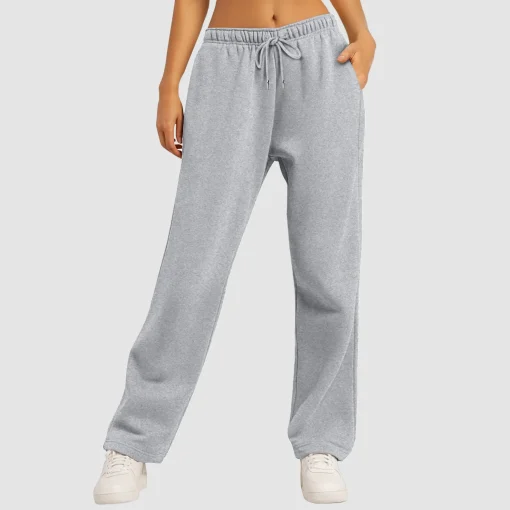 Pantalones deportivos femeninos Jogging con forro polar