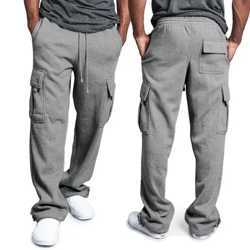 Pantalones deportivos holgados para hombre