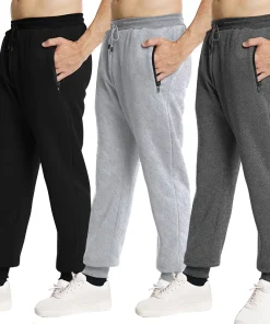 Pantalones deportivos hombre con bolsillos laterales