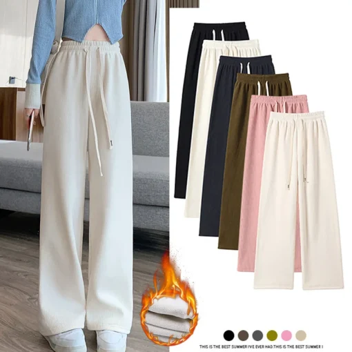 Pantalones largos de mujer primavera otoño