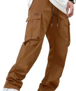 Pantalones nuevos de trabajo multibolsillos para hombre