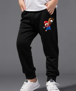 Pantalones sanitarios infantiles de dibujos animados Mario