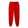 Pantalones sudor flojos casuales de cadera mujer hombre