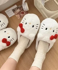 Pantuflas de Felpa de Anime Sanrio, Kawaii