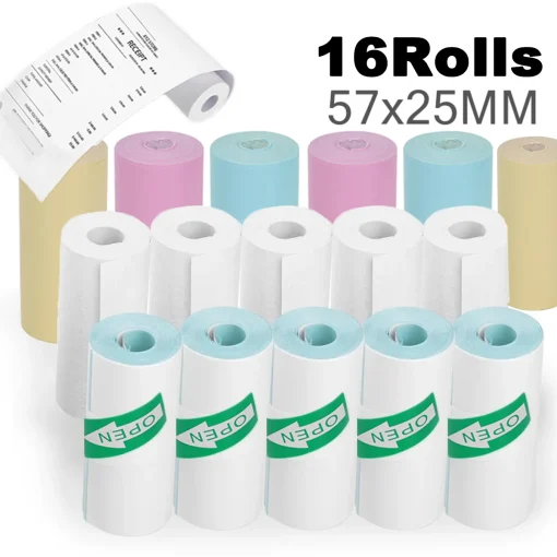 Papel para impresora térmica 57x25