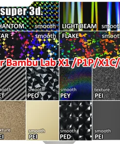 Para Bambu Lab P1P X1 lámina de construcción PEO H1H