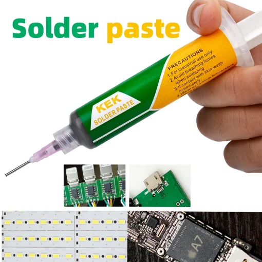 Pasta de soldadura SMD Sn42Bi58 138°C