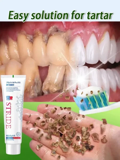 Pasta dental blanqueadora anti-sarro dental