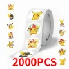 Pegatinas Sellado Pikachu Pokémon 5002000pzs