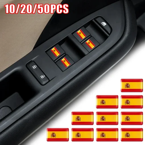 Pegatinas de bandera de España para coches