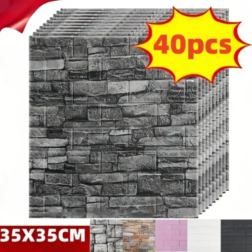 Pegatinas de pared 3D DIY (152040 uds)