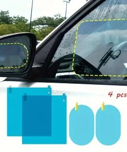 Película protectora 4pzas para retrovisor