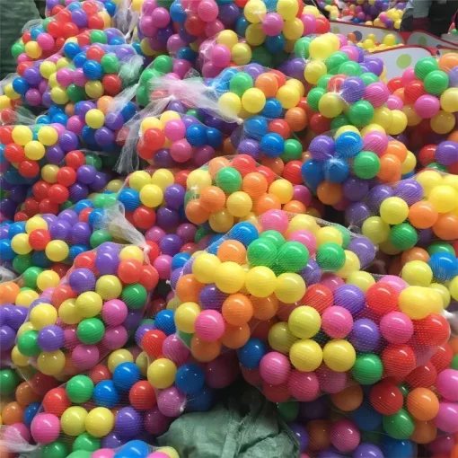 Pelotas de agua suaves al aire libre