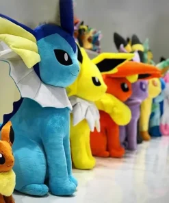 Peluche Pokémon Eevee y sus evoluciones