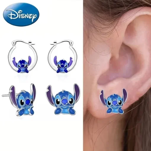 Pendientes de oreja Lilo & Stitch