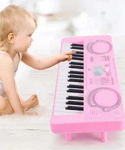 Piano Electrónico Educativo Portátil Infantil 37 Teclas