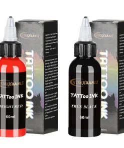 Pigmento de tinta de tatuaje de 60 ml rojonegro con kit