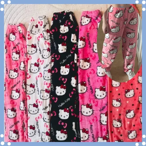 Pijama de franela Sanrio Hello Kitty